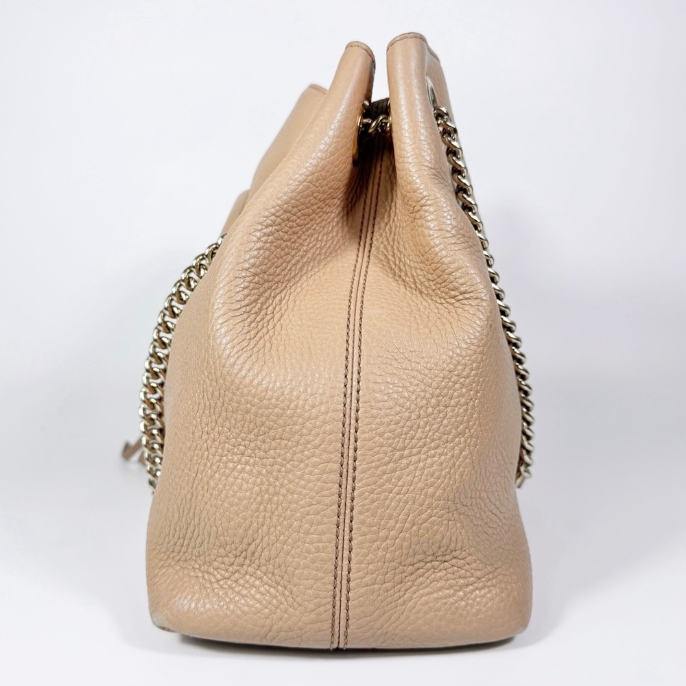 Gucci SOHO Interlocking G Leather Chain Shoulder Bag - Picture 5 of 13